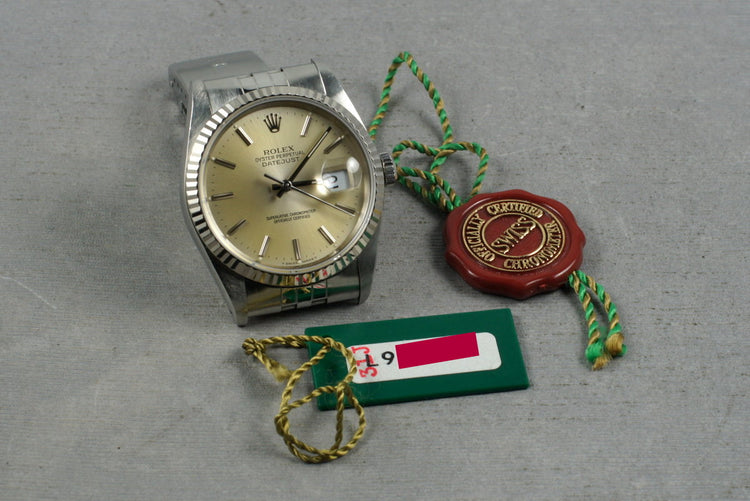 1988 Rolex DateJust Ref: 16234