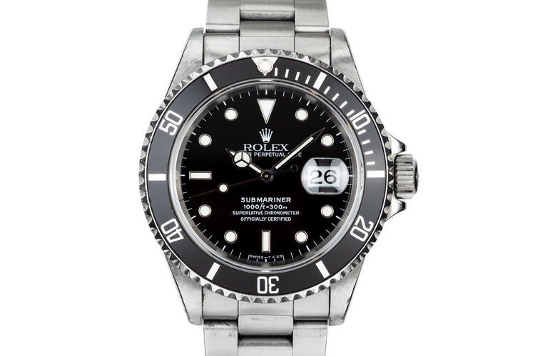 1995 Rolex Submariner 16610 with Tritium Dial