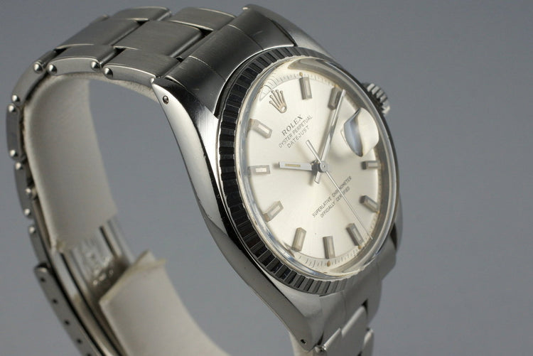1968 Rolex DateJust 1603 Silver Dial