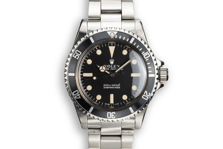 1967 Rolex Submariner 5513 with Meters First Dial