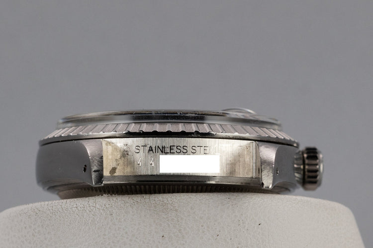 1986 Rolex DateJust 16030 Service Case with Silver Buckley Dial