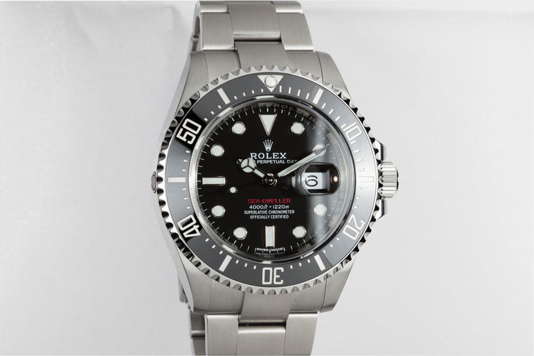 2018 Rolex Ceramic Sea-Dweller 126600 with Box and Papers