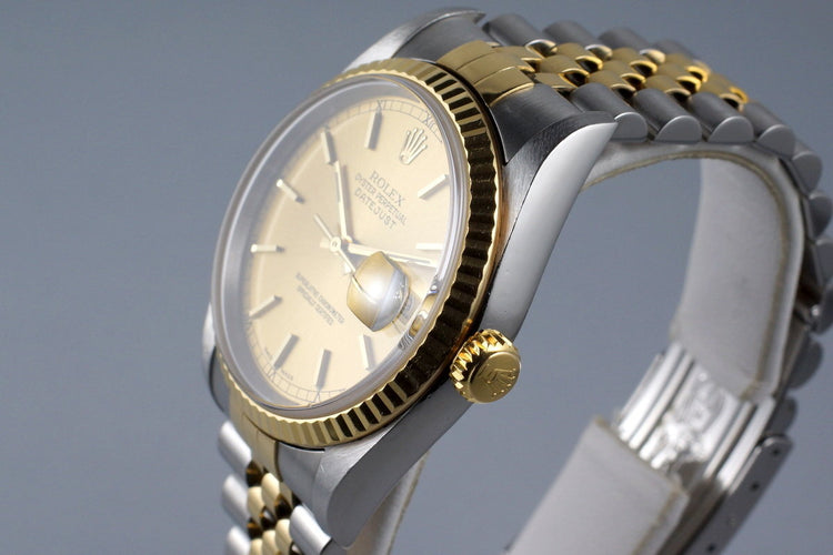 2002 Rolex Two Tone DateJust 16233