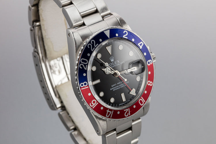 1984 Rolex GMT-Master 16750 "Pepsi"
