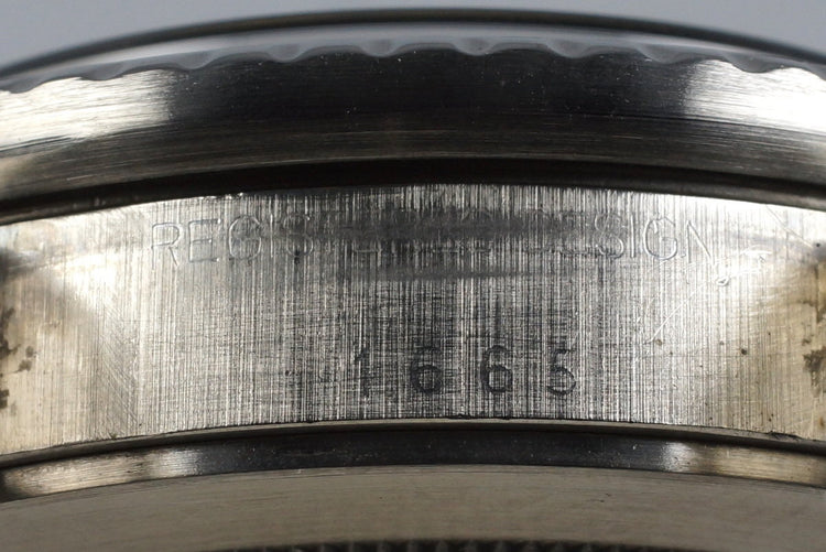 1978 Rolex Sea Dweller 1665 Rail Dial