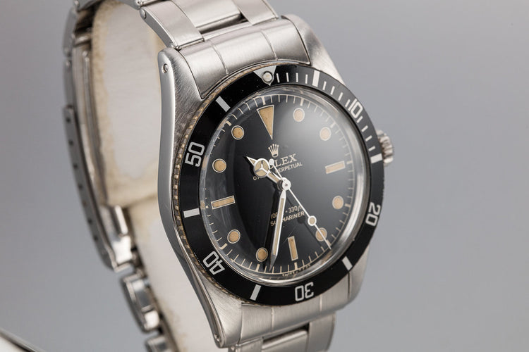 1958 Rolex Submariner 5508 Gilt Service Dial