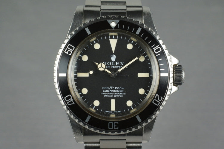 1972 Rolex Submariner 5512