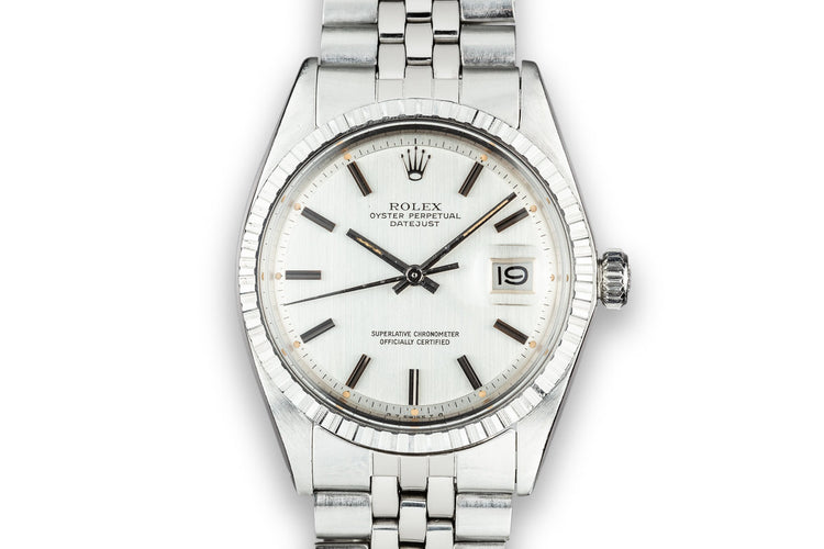 1973 Rolex DateJust 1603 Silver Sigma Dial