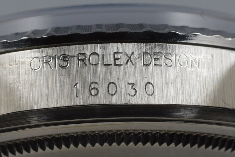 1984 Rolex DateJust 16030 with Silver Dial