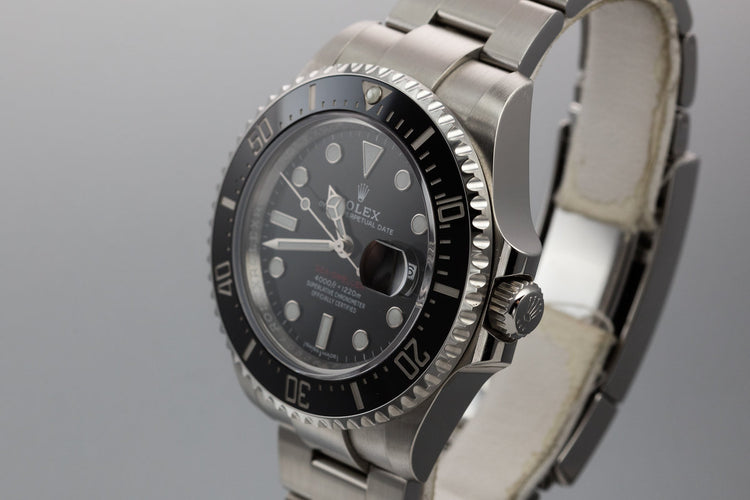 2018 Rolex Ceramic Sea-Dweller 126600 with Box and Papers