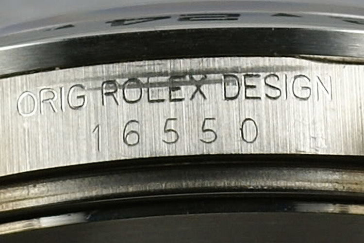 Rolex Explorer II 16550 Cream Rail Dial with service papers