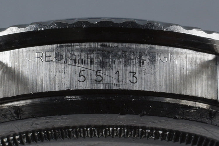 1972 Rolex Submariner 5513 with Serif Dial