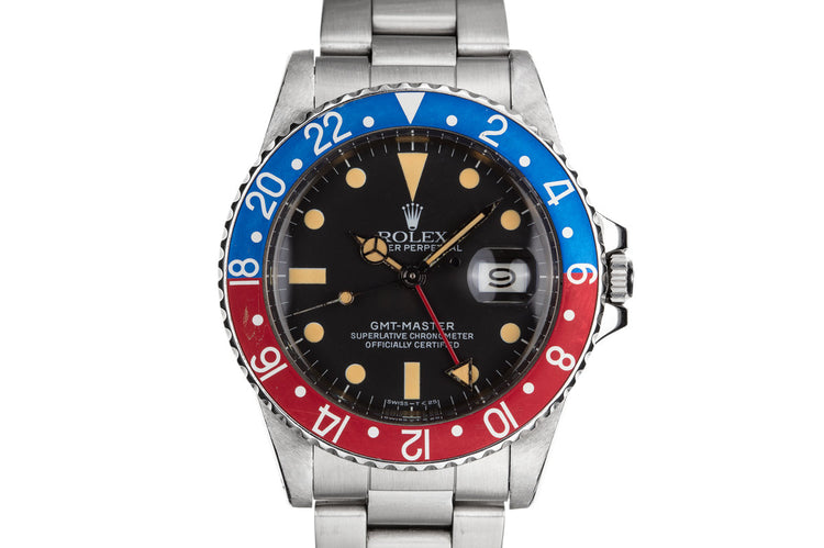 1983 Rolex GMT-Master 16750 "Pepsi"