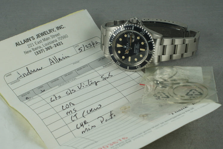 1979 Rolex Submariner 1680
