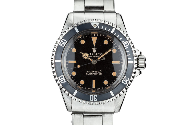 1965 Rolex Submariner 5513 with Gilt Dial