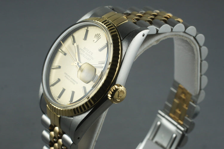 1985 Rolex Two Tone DateJust 16013