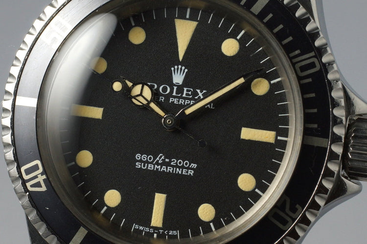 1970 Rolex Submariner 5513