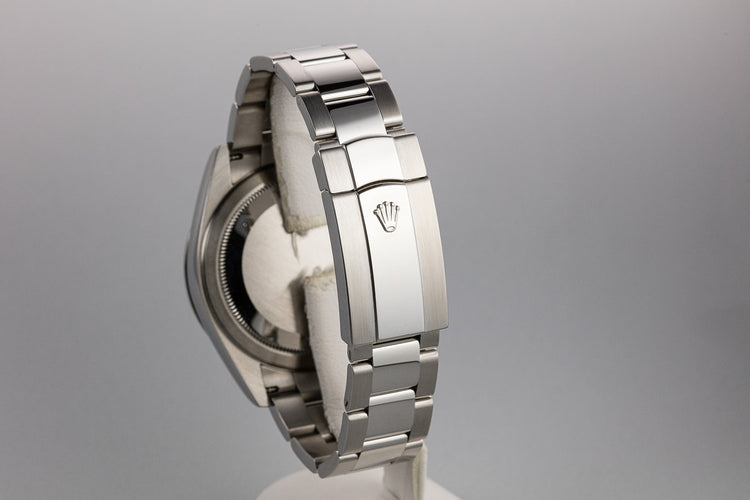 2018 Rolex Sky-Dweller 326934 Silver Dial with Box and Papers