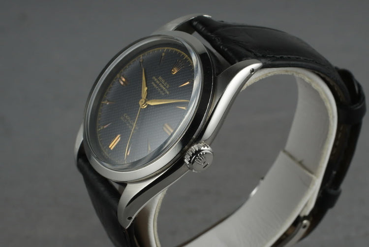 1953 Rolex Explorer 6298 with Gilt Waffle Dial