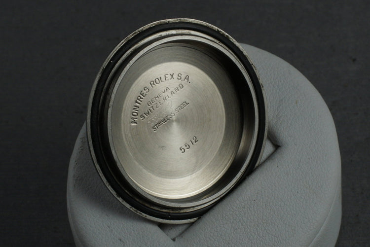 Rolex Submariner 5512 PCG with 4 line chapter ring dial