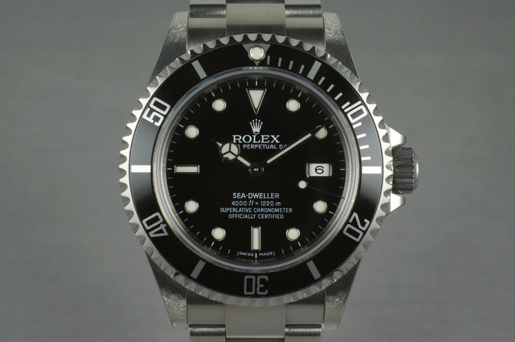 2006 Rolex Sea Dweller 16600