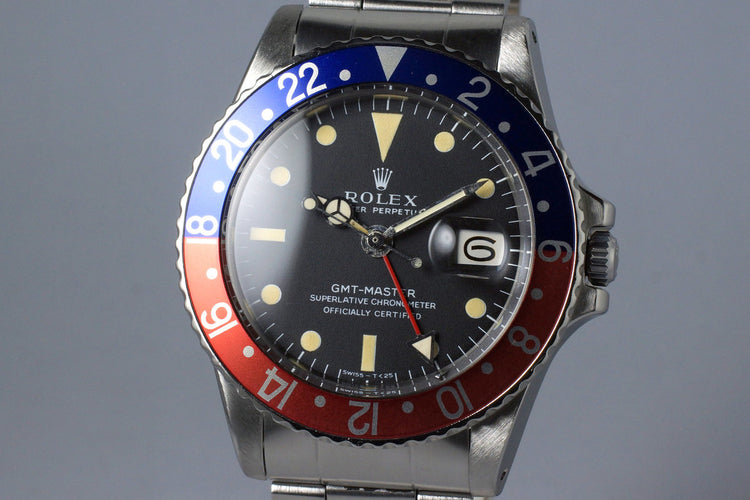 1971 Rolex GMT 1675 Mark I Dial