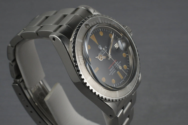 1970 Rolex Red Submariner 1680 Mark 4 Dial