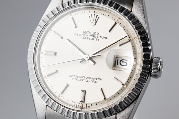 1973 Rolex DateJust 1603 Silver Dial