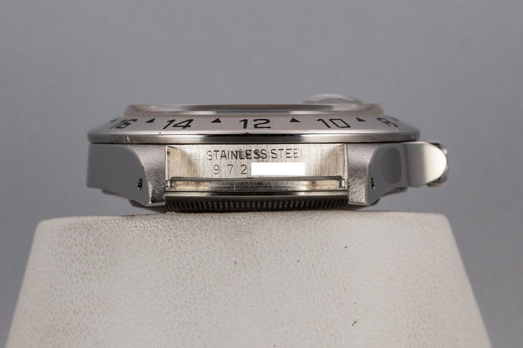 1987 Rolex Explorer II 16550 Black Dial