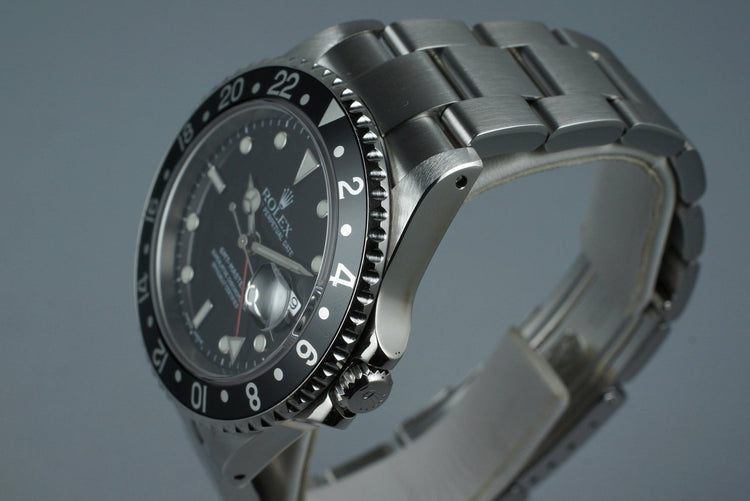 2002 Rolex GMT Master II 16710 with Box and Papers