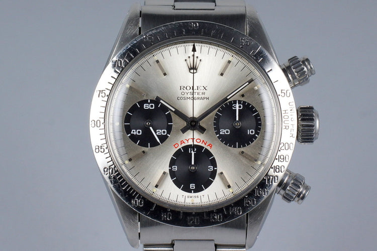 1978 Rolex Daytona 6265 Big Red Silver Dial