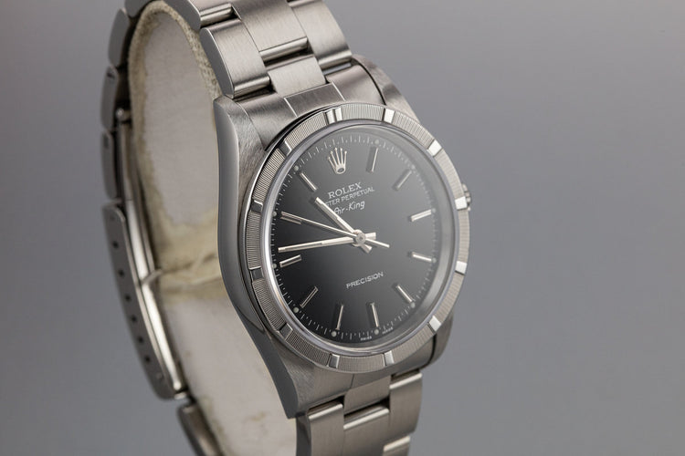 2001 Rolex Air-King 14010M Black Dial