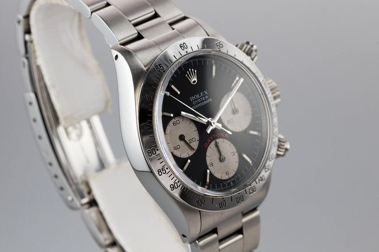 1979 Rolex Daytona 6265 with "Big Red" Black Dial with Box and Papers