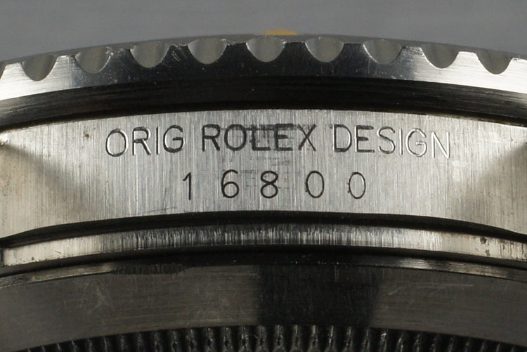1981 Rolex Submariner 16800