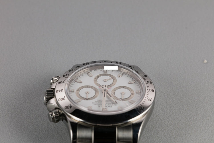 2006 Rolex Daytona 116520 White Dial with Box and Papers