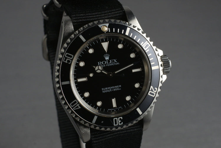 1991 Rolex Submariner 14060