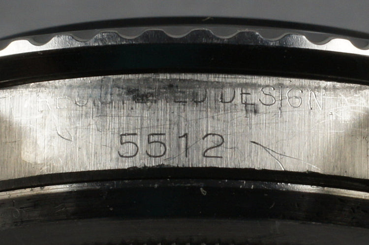 1961 Rolex Submariner 5512 PCG with 4 Line Chapter Ring Dial