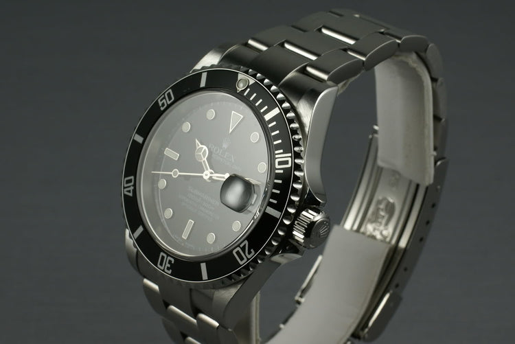 Rolex Submariner “Regatta Award” 16610