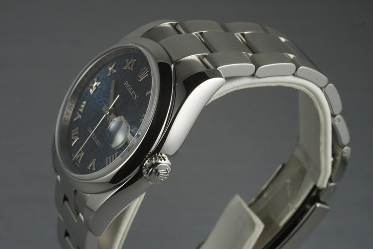 2009 Rolex DateJust 116200 with Box and Papers