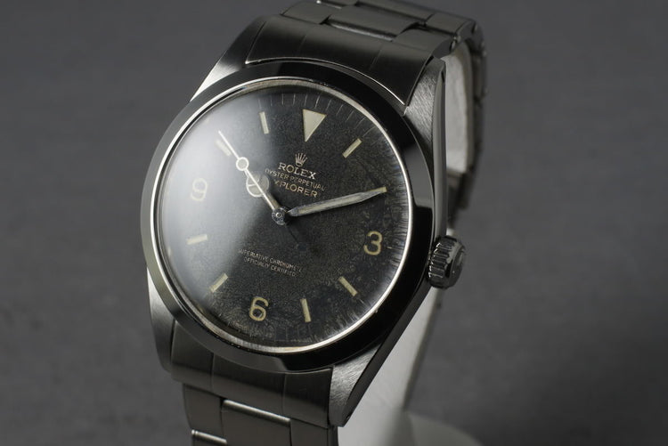 1966 Rolex Explorer 1 1016 gilt tropical dial