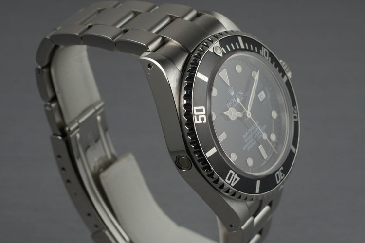 1991 Rolex Sea Dweller 16600 with Japanese RSC Papers