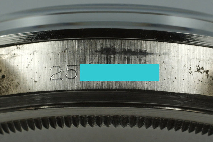 1970 Rolex DateJust 1600 Matte Black Dial