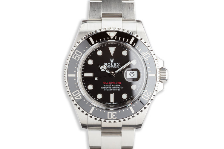 2017 Rolex Red Sea-Dweller 126600 MK I Dial with Box and Card
