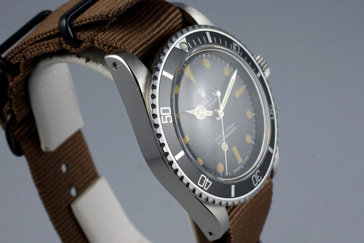 1978 Rolex Submariner 5513 with Serif Dial