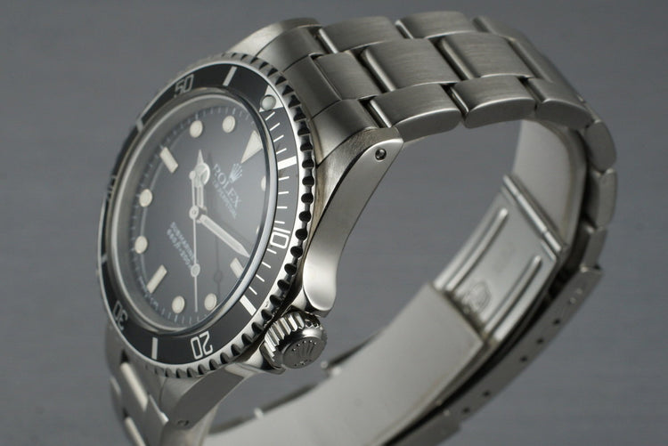 1985 Rolex Submariner 5513 with Box and Papers