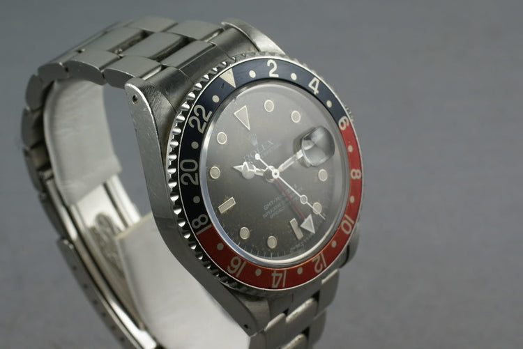 Rolex GMT 16760 with a tropical non date dial