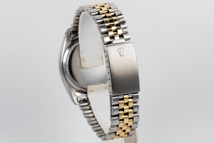 Rolex Vintage 1953 Two Tone DateJust 6155 with Purchase Papers