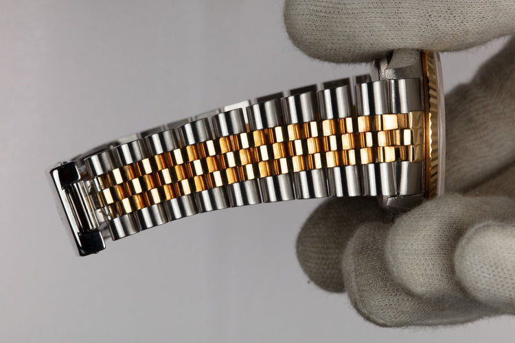 1995 Rolex Two-Tone DateJust 16233 Champagne Dial with Box and Papers