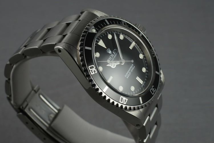 1968 Rolex Submariner 5513 RSC Service Papers