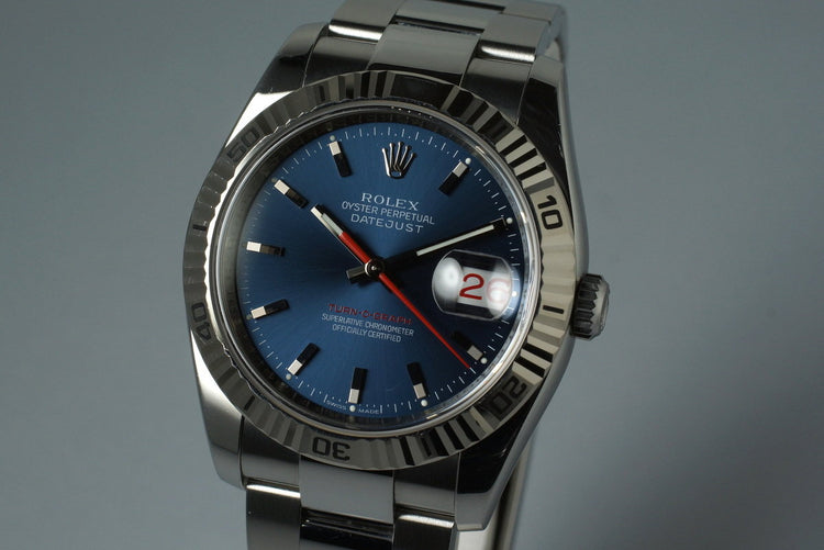 2003 Rolex DateJust Turnograph 116264 with Box and Papers